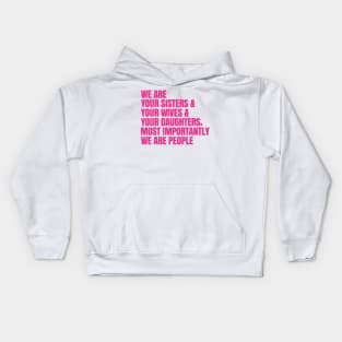 Fight For Womens Rights Womens March 2020 Kids Hoodie